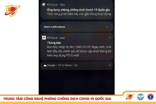 PC-Covid khắc phục tình trạng hiển thị thiếu mũi tiêm