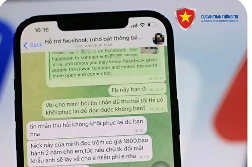 Giả cung cấp dịch vụ đọc trộm tin nhắn để lừa đảo