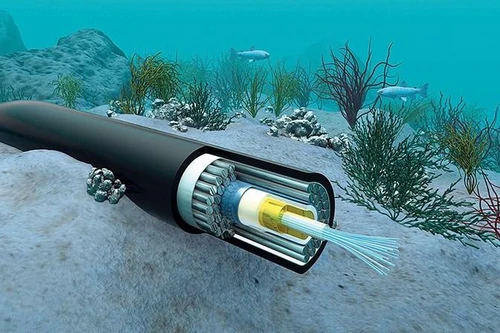 Một tuyến cáp quang biển đã được sửa xong