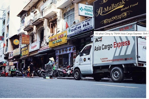 Xử phạt Công ty TNHH Asia Cargo Express