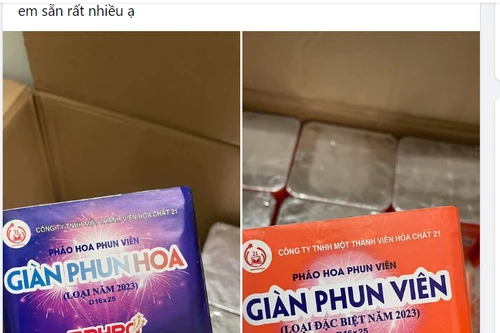 Giới buôn pháo hoa lùng mua “Phiếu mua hàng” của nhà máy Z121