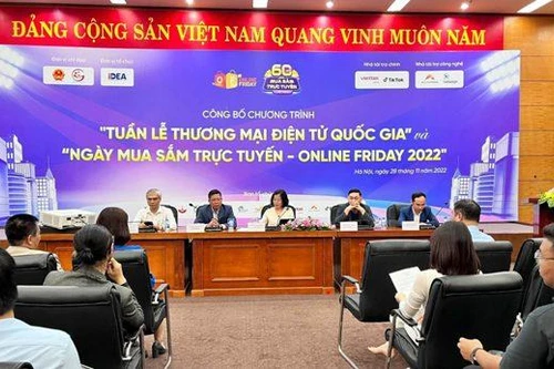 Bắt đầu Tuần lễ thương mại điện tử quốc gia và Ngày mua sắm trực tuyến Online Friday 2022