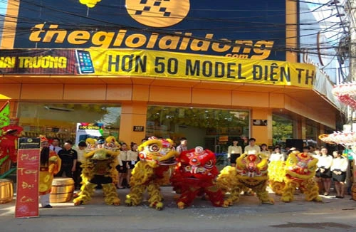 Thế giới di động lãi hơn 310 tỷ đồng trong 6 tháng