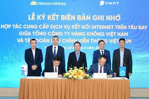 VNPT và Vietnam Airlines tổng kết, triển khai chương trình hợp tác chiến lược
