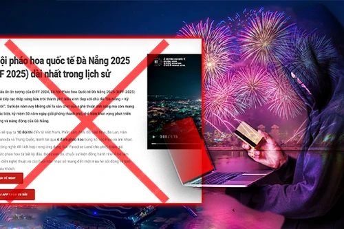 Lợi dụng lễ hội pháo hoa quốc tế Đà Nẵng để lừa đảo