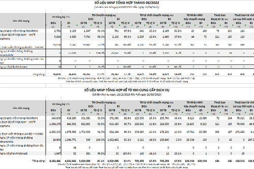 Vietnamobile "mất" hơn 1,4 triệu thuê bao sau gần 4 năm chuyển mạng giữ số