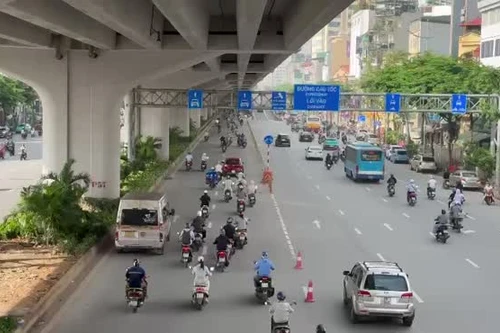 Điều chỉnh tổ chức giao thông phân làn phương tiện trên đường Võ Chí Công