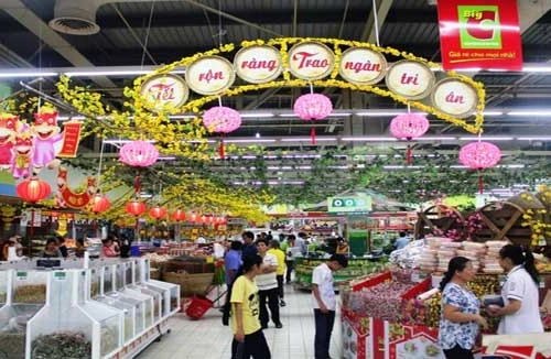 Nhiều giỏ quà Tết giá rẻ