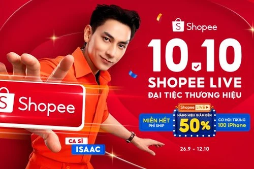 Sàn TMĐT mở "đại tiệc thương hiệu" tại sự kiện khuyến mãi 10/10