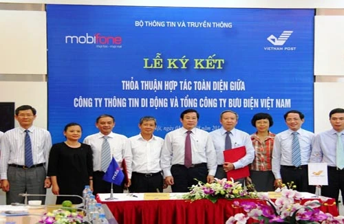 MobiFone và Vietnam Post thỏa thuận hợp tác toàn diện