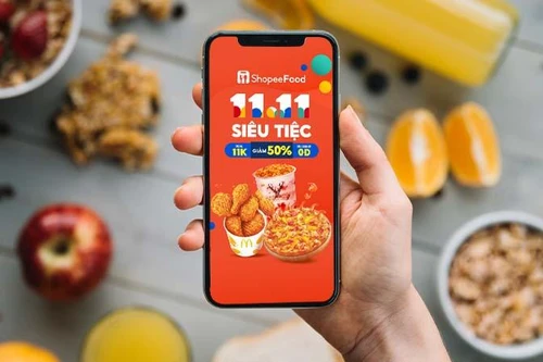 Đặt đồ ăn giá từ 1.000 đồng từ ShopeeFood