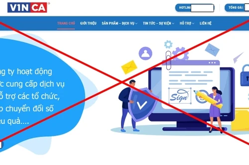 Chưa được cấp phép, Công ty CP Công nghệ số VINCA đã tự ý cung cấp dịch vụ chữ ký số công cộng