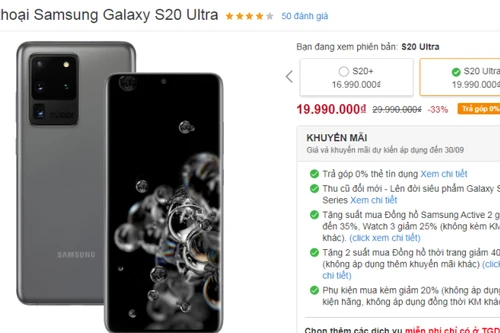 Điện thoại cao cấp giảm giá hàng chục triệu đồng mỗi chiếc