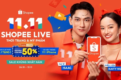 Shopee tiếp tục tung loạt ưu đãi qua chuỗi livestream 11 ngày tại siêu sale khủng nhất năm