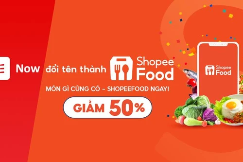 Now sắp đổi tên thành ShopeeFood