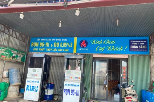 Phạt công ty kinh doanh xăng dầu không có Giấy chứng nhận cửa hàng đủ điều kiện bán lẻ 