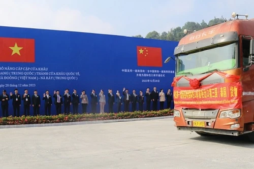 Nâng cấp cặp cửa khẩu Trà Lĩnh (Việt Nam) - Long Bang (Trung Quốc) thành cửa khẩu quốc tế 