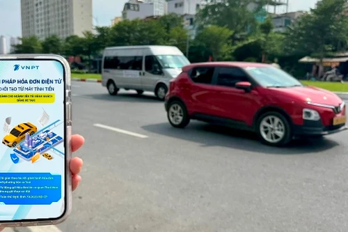 Giải pháp hóa đơn điện tử cho xe taxi