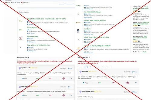Vì sao mạng xã hội reviewcongty.me bị tố hoạt động trái pháp luật?