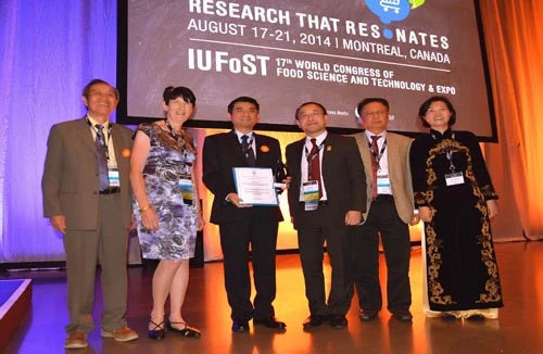 Vinamilk đoạt giải thưởng công nghiệp thực phẩm toàn cầu IUFoST 2014