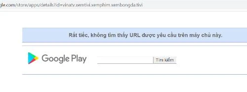 Bộ TT-TT yêu cầu Google gỡ bỏ ứng dụng Vina TV