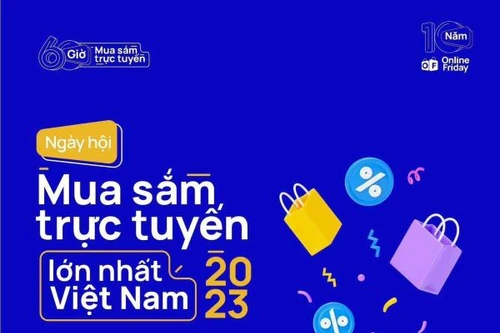 Sắp diễn ra “Tuần lễ Thương mại điện tử quốc gia và Ngày mua sắm trực tuyến Việt Nam - Online Friday 2023”