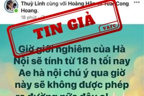 Không có chuyện Hà Nội quy định về giờ giới nghiêm