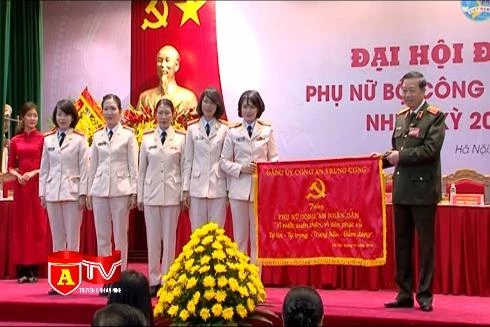 Đại hội đại biểu Phụ nữ Bộ Công an nhiệm kì 2016-2021