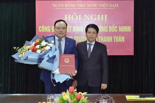 Thành viên HĐQT Vietcombank làm Vụ trưởng Vụ Thanh toán - Ngân hàng Nhà nước