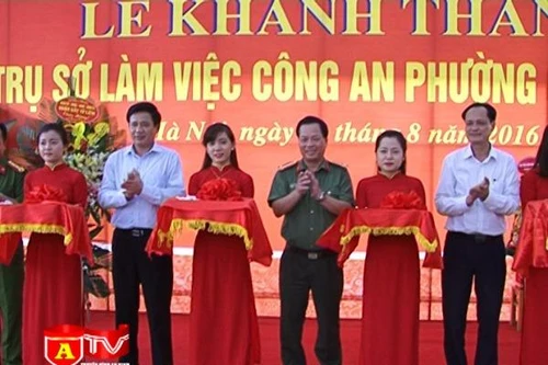 Khánh thành trụ sở Công an phường Cổ Nhuế 2, quận Bắc Từ Liêm