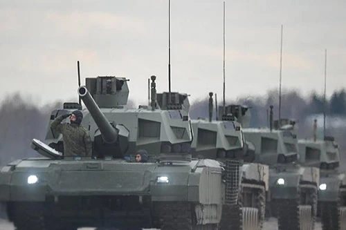 Xem xe tăng Armata lần đầu tiêu diệt mục tiêu trong thử nghiệm chiến đấu