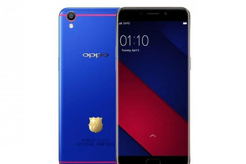 Oppo F1 Plus phiên bản Barcelona ra mắt cực kì ấn tượng