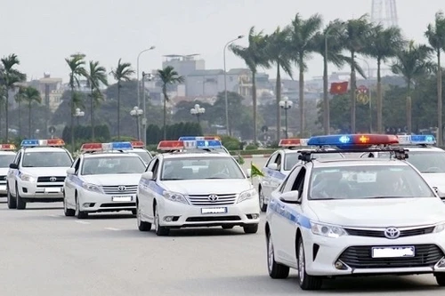 Bộ Công an đề xuất các xe được lắp đặt, sử dụng tín hiệu ưu tiên 