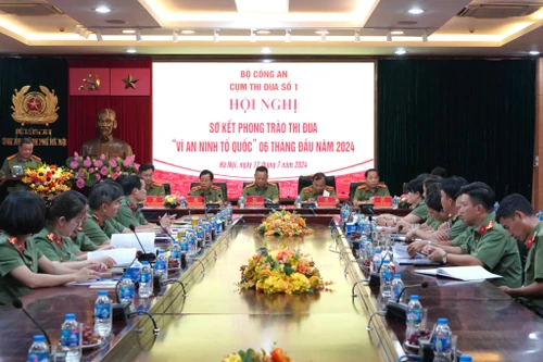 Chú trọng nhân rộng điển hình tiên tiến, cách làm hay trong phong trào thi đua giữ vững an ninh trật tự