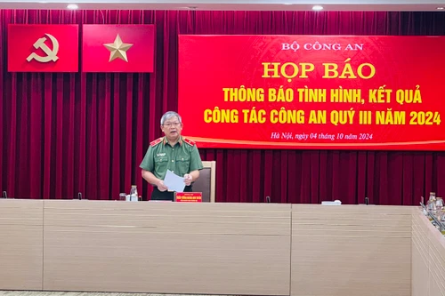 Bộ Công an: Phát hiện 253 vụ, 562 đối tượng phạm tội về tham nhũng và chức vụ trong quý III/2024
