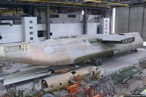 [ẢNH] Cận cảnh vận tải cơ lớn nhất thế giới Ukraine sắp giao cho Trung Quốc