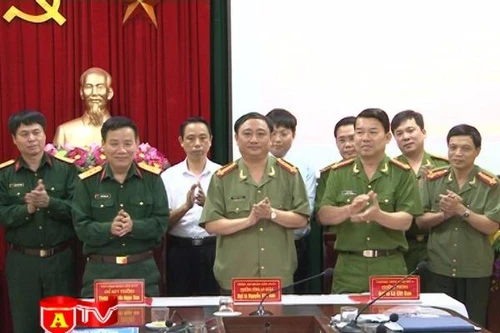 Ký kết quy chế phối hợp giữa Công an quận, Ban chỉ huy quân sự quận Cầu Giấy và Phòng CS PCCC số 3