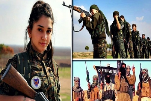 Hình ảnh tiểu đoàn nữ binh Syria khiến phiến quân khủng bố khiếp vía
