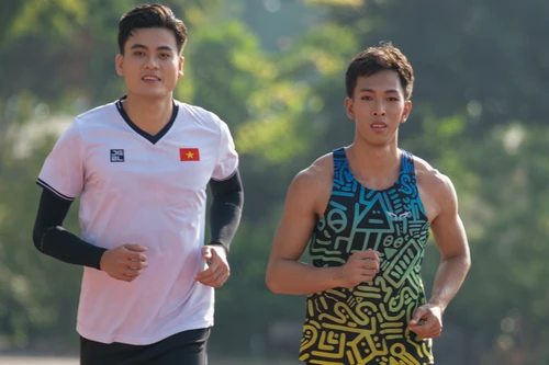 Hai kiện tướng thể thao quốc gia thi "Mister Vietnam 2024" 