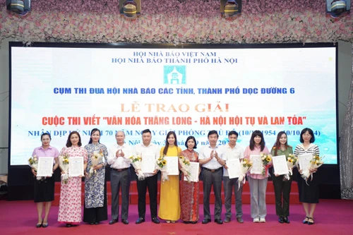 An ninh Thủ đô giành giải Ba cuộc thi báo chí viết về “Văn hóa Thăng Long - Hà Nội hội tụ và lan tỏa”