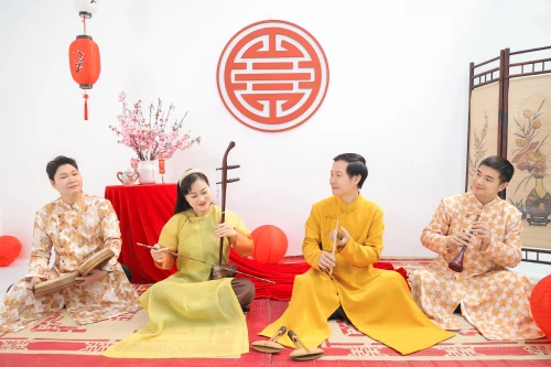 MV xẩm "Tết Việt" của nhóm Xẩm Hà Thành gây ấn tượng ngay khi vừa ra mắt 