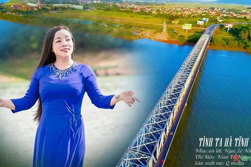 NSƯT Tố Nga ghi hình MV ca khúc hát về quê hương Hà Tĩnh