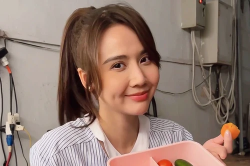 Phan Minh Huyền tiết lộ chuyện ăn uống kham khổ trên trường quay