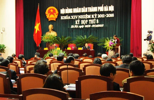 Khai mạc kỳ họp thứ 8 – HĐND TP Hà Nội