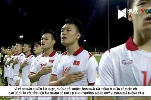 Cần có bản ghi Quốc ca chính thống cho mọi sự kiện