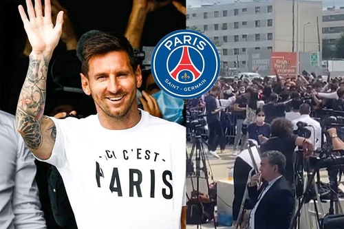 Video cận cảnh ngày xuất hiện ồn ào của Messi ở PSG