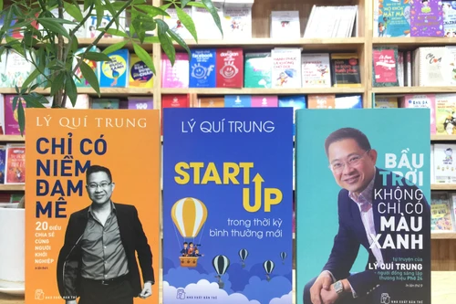 Doanh nhân Lý Quí Trung ra sách mách nước chuyện khởi nghiệp và giảm thiểu “sát thương”