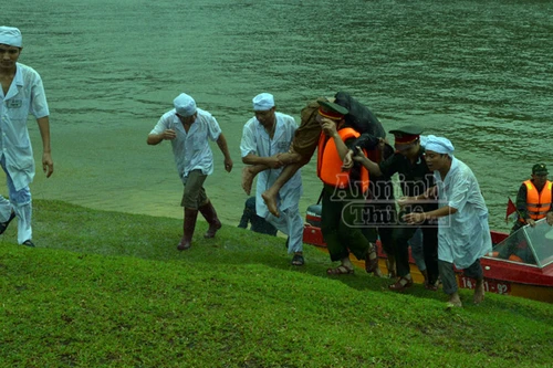 Diễn tập ứng phó bão, lũ và tìm kiếm cứu nạn