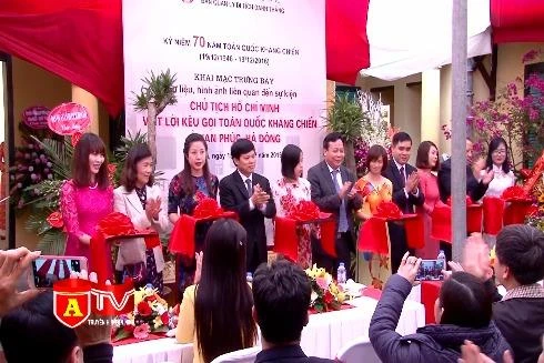 Triển lãm tư liệu, hình ảnh Bác Hồ viết lời kêu gọi toàn quốc kháng chiến 