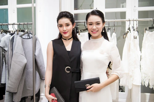 "Cô gái vàng" của Hoa hậu Việt Nam hội ngộ "đàn chị" Huyền My